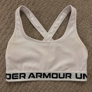 Under Armour Crossback Mid Sports Bra (Size: M)